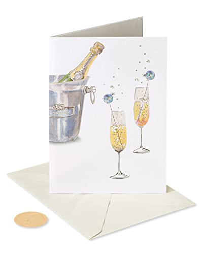 Image of Papyrus Wedding Card (Shiny Happy Forever)