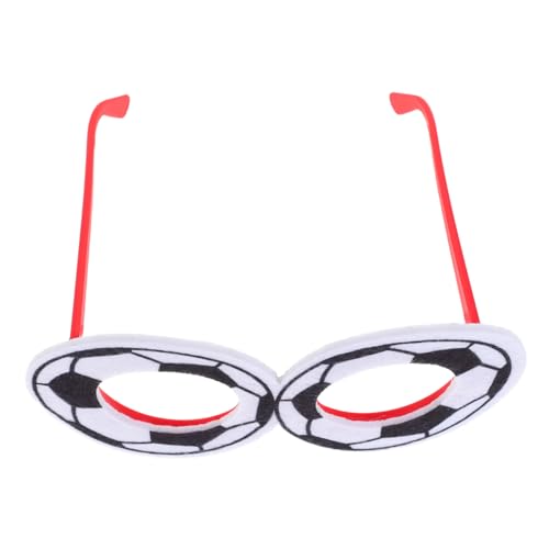 OATIPHO Soccer Match Cheer Glasses Adorable Football Party Accessories Novelty Eyewear Multi