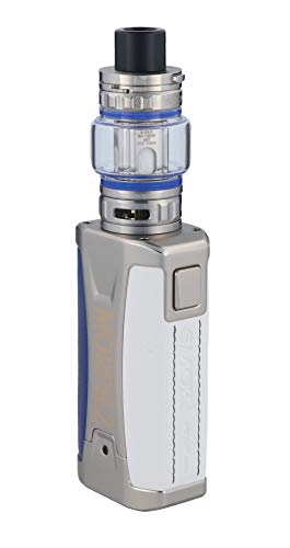 Smok Morph 2 E Zigarette, mit 230 Watt Mod & TFV18 Tank 7,5ml, inkl. Mesh Heads - Farbe: weiss-blau – Bild 5