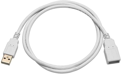 Image of BigPlayer USB 2.0 Printer Cable 1.5 Meter - A Male to B Male High-Speed Cord, Compatible with HP, Canon, Epson, Samsung & Other Brands - White