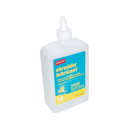 Staples 602399 Shredder Oil 14 Oz.