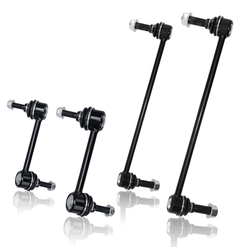 HAWK BROTHER 4Pcs Front & Rear Sway Bar Links K750388 K750393 Stabilizer Bar End Link Kits Compatible With 2010-2019 Ford Taurus Flex Police Lincoln MKS MKT by HAWK BROTHER - Used condition - US$27.16