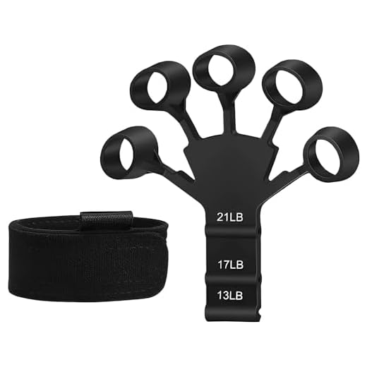 Hand Grip de Dedos Fortalecimento de Mãos 3 Níveis de Intensidade Exercicios Fisioterapia
