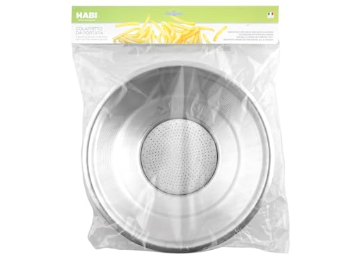 HABI 475 Colafritto alumínio de fluxo 30 cm, metal, prateado, 30 cm