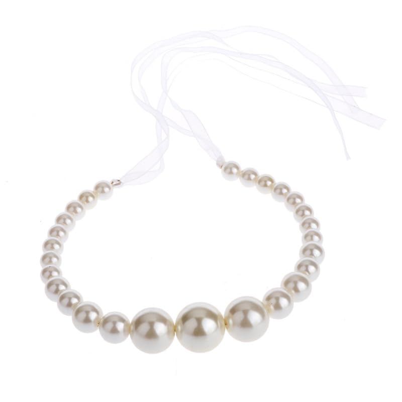 Flower Crowns for Women, Floral Pearl Crown Veil Headhand for Wedding Bridal Festival Photography Hair Accessory Flower Crown for Girls (1, Adjustable) - Image 2