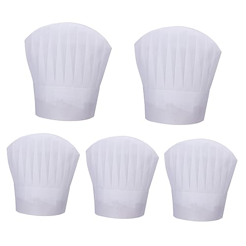 SHOWERORO 5 Peças Gravata Traje De Restaurante Capa De Trabalho Hooey Cozinha Doméstica Masculina Ch