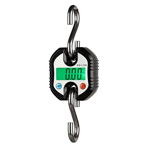 Balance suspendue portable 330 lb double affichage kg et lb avec écran rétroéclairé