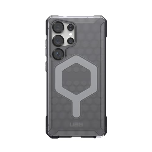 Image of Urban Armor Gear Thermoplastic Polyurethane UAG Essential Armor Rugged Slim Fit Shockproof Protective Case /Cover Designed for Galaxy S25 Ultra 5G (2025), Magnetic Charging Compatible-Ash