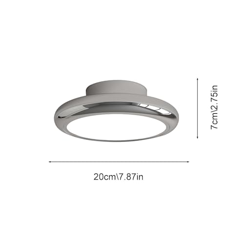 Lámpara de techo para cocina y balcón H3TF5J, iluminación beige de 15W con luz regulable 5
