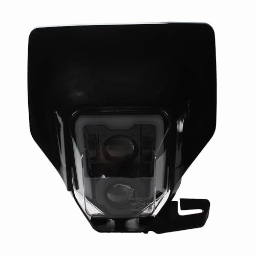 Plaque de phare LED pour moto cross Husqvarna 701 FE350 TE250 optique noir 12V