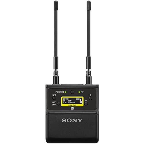 Sony URX-P40 Receptor Inalámbrico de Montaje para Cámara, UC90: 941-960MHz miniatura 2