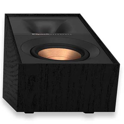 klipsch Reference Next Generation R-40SA Dolby Atmos High-Performance, Horn-Loaded Elevation Surround Speaker Pair for Best-in-Class Immersive Home Theater in Black - Image 6
