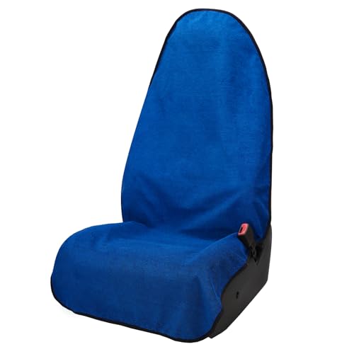 Image of Leader Accessories Towel Car Seat Cover Waterproof Blue for Truck SUV Front Seat Machine Washable - After The Gym, Runs, Swimming, Surfing