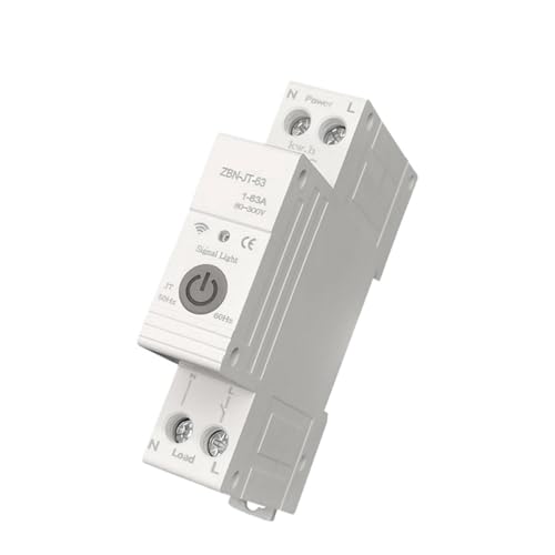 Réenclenchement automatique et protection 63A avec le disjoncteur intelligent Tuya 1P+N