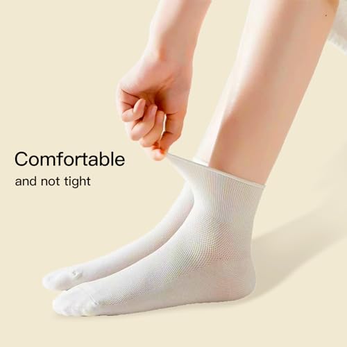 Image of 3 Pairs Ankle Socks for Women Non Slip Cotton Socks No Show Socks Classic Casual Socks