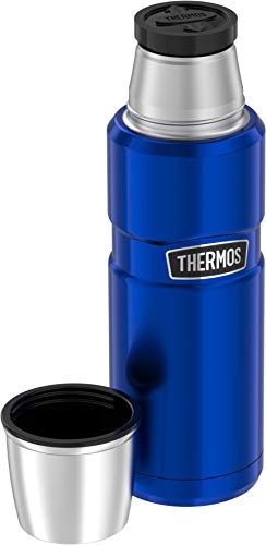 Thermos 4003.205.047 King - Termo (acero inoxidable), acero inoxidable, azul real, 0,47 L - Imagen 3