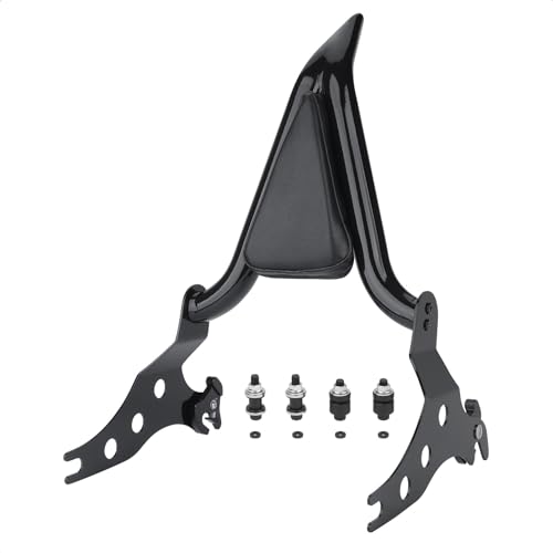 Coussin dossier passager moto amovible pour Fat Boy Breakout Softail 2007-2022 sissy bar