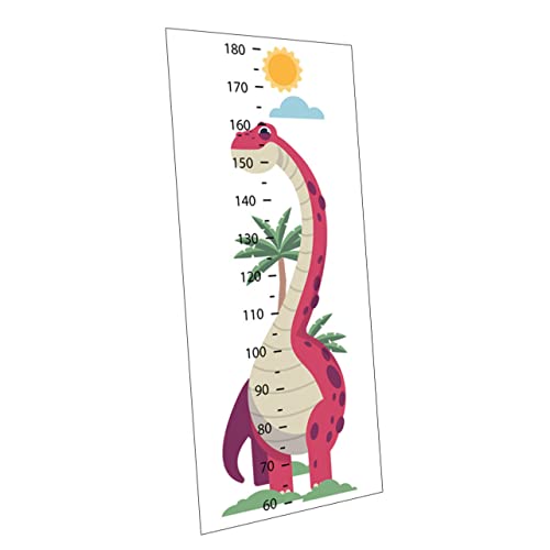 TOYANDONA 1Hoja Pegatina de Infantil de Dibujos Animados Calcomanía de Pared para Crecimiento Decoración para Habitaciones Salas