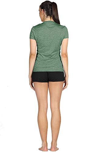 Image of icyzone Workout Running Tshirts for Women - Fitness Athletic Yoga Tops Exercise Gym Shirts (Pack of 3)