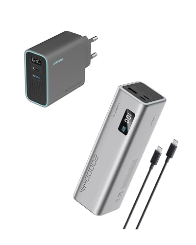Chargeur USB C 65W et Batterie Externe 20000mah CUKTECH NO.15 SE