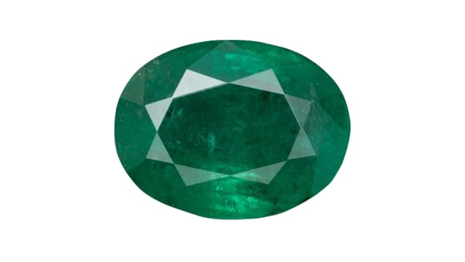 Émeraude originale certifiée en laboratoire 5,88 carats pour cadeau de prestige