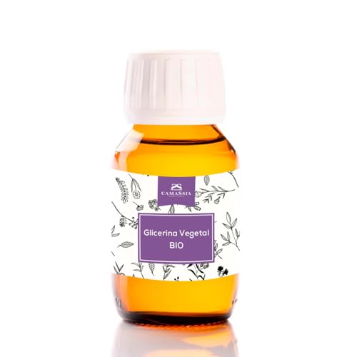 Camassia Glicerina vegetal 99% BIO | Ingredientes varios | Glicerina liquida vegetal 99% - de agricultura ecológica | 5 Litros