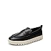 DREAM PAIRS Loafers for Women Casual Comfortable Slip On Business Work Loafer Shoes with Arch Support,Size 5.5,Black-Pu,DWUMLS2507