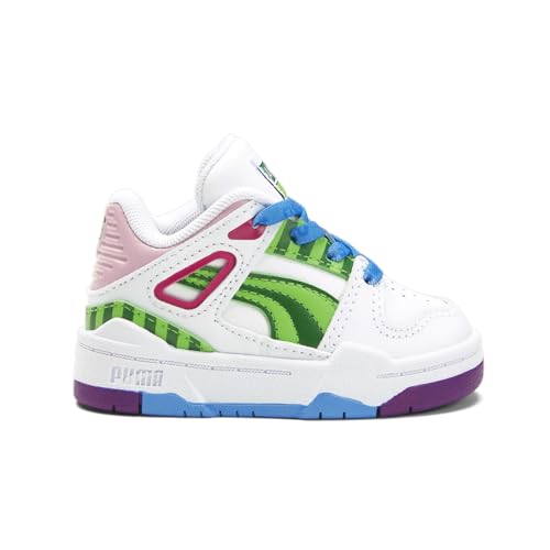 PUMA Toddler Girls Cocom X Slipstream Slip On Sneakers Shoes Casual - White