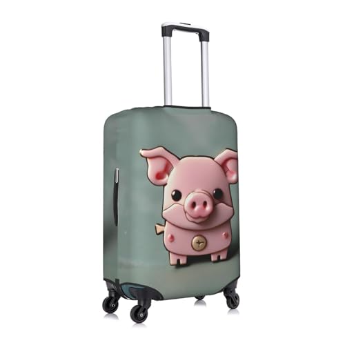 Housse de valise Pink Pig pour protéger vos bagages des rayures