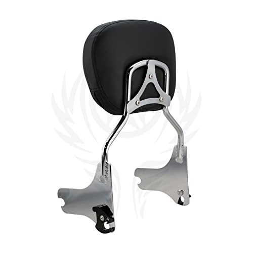 Hc Detachable Sissybar Upright Passenger Backrest Fits For Harley Touring 1997-2008 Street Glide/Electra Glide/Road Glide/Road King 97-08 #TOP2