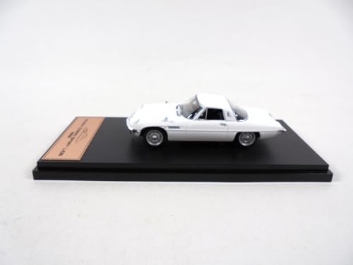 OPO 10 - Collectible miniature car 1/43 compatible with Mazda Cosmo Sport L10B 1968 - JPL3, White - Image 2