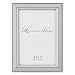 Lawrence Frames Brushed Silver Plated 3 by 5 Metal Picture Frame