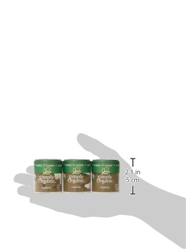 Miniatura 4 de Simply Organic Semilla de comino molida, orgánica certificada  0.46 onzas  Paquete de 6  Cuminum cyminum L.