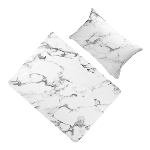 AUTSUPPL 1セットネイルアームレストスタンド マニ ハンドピロー 大理テーブルマット 耐久性のあるクッション付き ネイルアート用手置き台