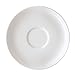 Produktbild Arzberg Form 1382 Weiss Kaffee-Untertasse, Porzellan, White, 14.4 x 14.4 x 6.8 cm