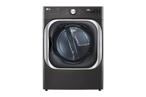 9.0 cu. ft. Mega Capacity Smart wi-fi Enabled Front Load Electric Dryer with TurboSteam™ and Built-In Intelligence