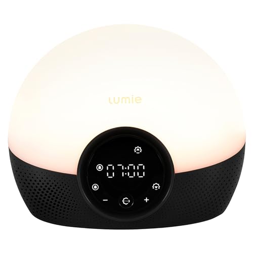 Lumie Bodyclock Glow 150 - Lichtwecker mit 10 Klängen und Einschlafsonnenuntergang
