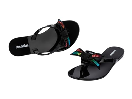 Image of mini melissa Mar Girls Sandals - Bubble Jelly Sandal, Summer Sandals for Girls, Adjustable Ankle Strap, Kids Jelly Shoes