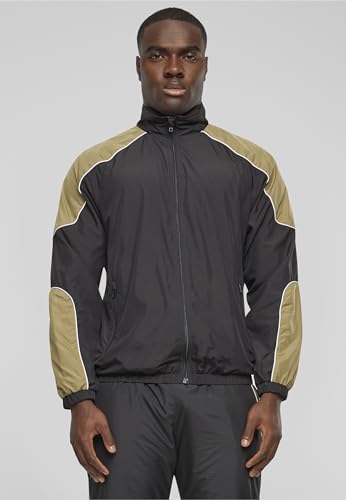 Chaqueta de chándal track jacket para hombre con ribete contrastado 3