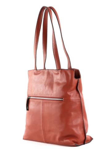 Bolso de hombro y bandolera FREDsBRUDER FB Shopper Brick rojo con amplio espacio 4