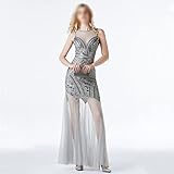 Forro de tul suave. Vestido de Tul con Lentejuelas Vestido de Noche Sexy Vestido de Fiesta sin Mangas para Mujer, PIBM, a, 6 código
