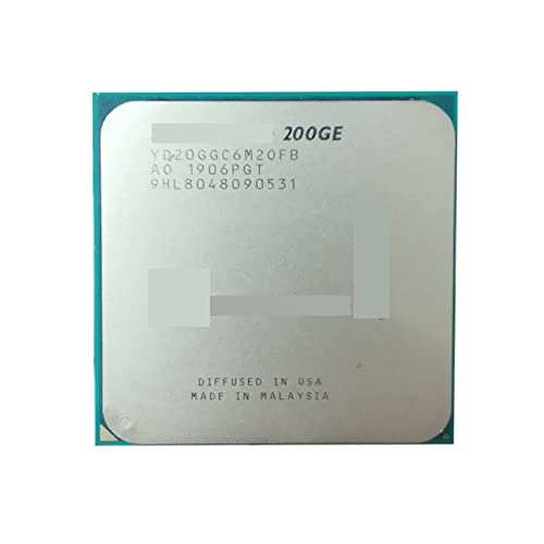 Processeur 200GE 3.2 GHz AM4 pour PC de bureau multimédia au quotidien