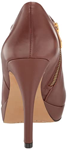 Vince Camuto Women's Footwear Women's Elvin Bootie Ankle Boot, Chocolate, 5.5 #TOP2