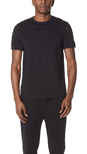 Fred Perry Tonal Taped Ringer T-Shirt ample confort anti déformation