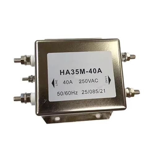 Filtro de potencia monofásico de 250 V para proteger la electrónica de control de 40 A