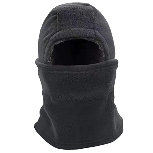 CALLARON Men's Balaclava Ski Mask Cover Bike Cover Face Mask Ski Warm Facial Guard Comfortable for Cold Weather Grey
