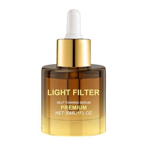 Lotion Auto-Bronzante,Crème Autobronzante 30 ml | Fluide Naturel Hydratant Visage & Corps pour Teint Progressif et Unifié