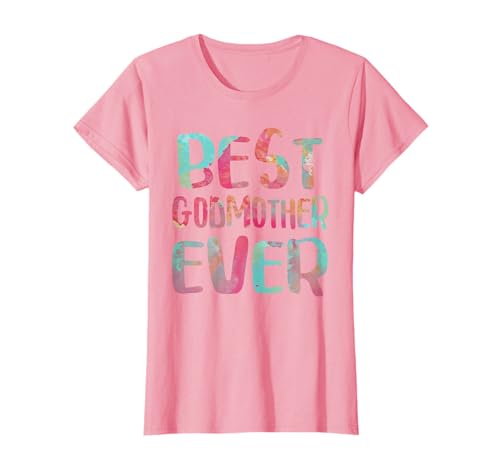 Product Image of the Best Godmother Ever Shirt Women Mothers Day T-Shirt