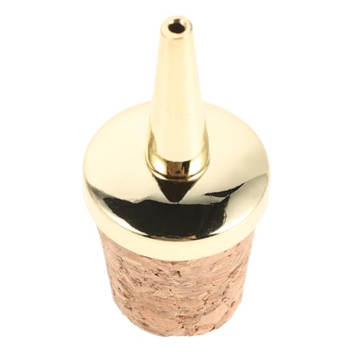 VALICLUD Vertedor de Licores Boquilla Vertedora de Corcho de Madera Dispensador para Botellas de Vino y Aceite Ajuste para Bar y Cocina Dosificación Precisa y Conservación de Frescura