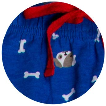 Pavilion Gift Company Puppy-L Unisex Lounge Pants, Blue2